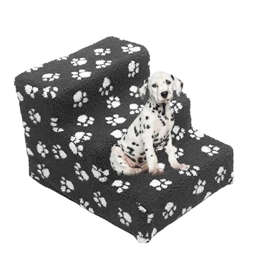 YPDOPORA 3-Stufige, Leichte Haustiertreppe Für Hunde Und Katzen, Maschinenwaschbarer Bezug, Hundetreppe Für Hohe Betten Und Sofas, Belastbar Bis Zu 22,7 Kg,C YPDOPORA 3-Stufige, Leichte Haustiertreppe Für Hunde Und Katzen, Maschinenwaschbarer Bezug, Hundetreppe Für Hohe Betten Und Sofas, Belastbar Bis Zu 22,7 Kg,C von YPDOPORA