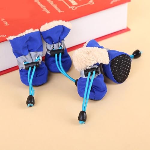 YPDOPORA Hunde-Schneestiefel, Pfotenschutz, Hundeschuhe Für Den Winter, Hundeschuhe Für Kleine Und Mittelgroße Hunde, Mit Rutschfester Sohle Und Plüsch,C,XL YPDOPORA Hunde-Schneestiefel, Pfotenschutz, Hundeschuhe Für Den Winter, Hundeschuhe Für Kleine Und Mittelgroße Hunde, Mit Rutschfester Sohle Und Plüsch,C,XL von YPDOPORA