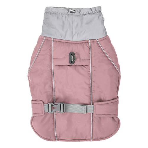 Hunde-Wintermantel, Weiche Hunde-Pufferjacke, Rollkragenpullover Und Reflektierende Jacke Mit Geschirr, Thermo-Hundeweste Für Kleine, Mittelgroße Und Große Hunde,C,XXL Hunde-Wintermantel, Weiche Hunde-Pufferjacke, Rollkragenpullover Und Reflektierende Jacke Mit Geschirr, Thermo-Hundeweste Für Kleine, Mittelgroße Und Große Hunde,C,XXL von YPDOPORA