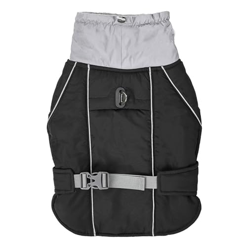 Hunde-Wintermantel, Weiche Hunde-Pufferjacke, Rollkragenpullover Und Reflektierende Jacke Mit Geschirr, Thermo-Hundeweste Für Kleine, Mittelgroße Und Große Hunde,E,L Hunde-Wintermantel, Weiche Hunde-Pufferjacke, Rollkragenpullover Und Reflektierende Jacke Mit Geschirr, Thermo-Hundeweste Für Kleine, Mittelgroße Und Große Hunde,E,L von YPDOPORA