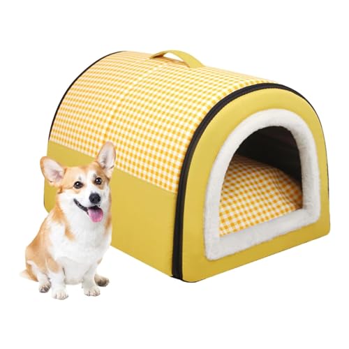 YPDOPORA Hundenest Für Den Innenbereich, Abnehmbares Katzenschlafhaus, Winterwarmes Hundehaus, Tragbares Hundehaus Mit Rutschfestem Boden, wasserdichte Hundehöhle Für Kleine Hundekatzen,B,S YPDOPORA Hundenest Für Den Innenbereich, Abnehmbares Katzenschlafhaus, Winterwarmes Hundehaus, Tragbares Hundehaus Mit Rutschfestem Boden, wasserdichte Hundehöhle Für Kleine Hundekatzen,B,S von YPDOPORA
