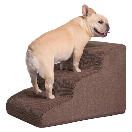 YPDOPORA Hundetreppe Für Kleine Hunde Und Katzen, Extra Breite, rutschfeste Haustierstufen Für Hohe Betten Oder Couch, Hundetreppe Für Kleine Hunde, Welpen, Katzen, Ältere Menschen,B,S YPDOPORA Hundetreppe Für Kleine Hunde Und Katzen, Extra Breite, rutschfeste Haustierstufen Für Hohe Betten Oder Couch, Hundetreppe Für Kleine Hunde, Welpen, Katzen, Ältere Menschen,B,S von YPDOPORA