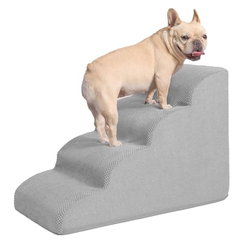 YPDOPORA Hundetreppe Für Kleine Hunde Und Katzen, Extra Breite, rutschfeste Haustierstufen Für Hohe Betten Oder Couch, Hundetreppe Für Kleine Hunde, Welpen, Katzen, Ältere Menschen,C,L YPDOPORA Hundetreppe Für Kleine Hunde Und Katzen, Extra Breite, rutschfeste Haustierstufen Für Hohe Betten Oder Couch, Hundetreppe Für Kleine Hunde, Welpen, Katzen, Ältere Menschen,C,L von YPDOPORA