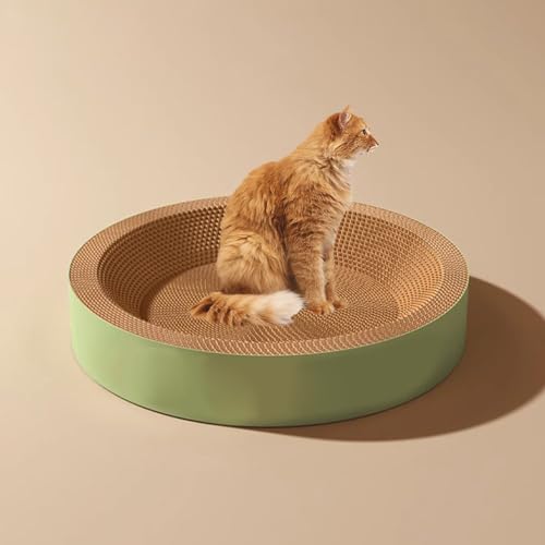 YPDOPORA Katzenkratzbäume – Katzenkratzbäume Für Den Innenbereich, Katzenkratzbäume Aus Pappe, Gewellter Katzenkratzbaum Zum Stressabbau, Zum Schutz Von Möbeln,A,L YPDOPORA Katzenkratzbäume – Katzenkratzbäume Für Den Innenbereich, Katzenkratzbäume Aus Pappe, Gewellter Katzenkratzbaum Zum Stressabbau, Zum Schutz Von Möbeln,A,L von YPDOPORA