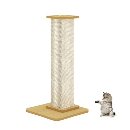 YPDOPORA Katzenkratzbrett – Krallenschleifendes Und Langlebiges Katzenkratzbrett Aus Sisal-Massivholz – Katzenmöbel Für Den Innenbereich, Kratzfest, Vertikales Katzenspielzeug Ist Verschleißfest,A,S YPDOPORA Katzenkratzbrett – Krallenschleifendes Und Langlebiges Katzenkratzbrett Aus Sisal-Massivholz – Katzenmöbel Für Den Innenbereich, Kratzfest, Vertikales Katzenspielzeug Ist Verschleißfest,A,S von YPDOPORA