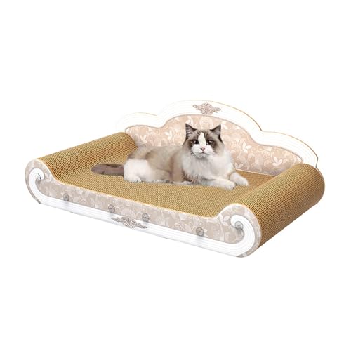 YPDOPORA Katzenkratzsofa, Sofa-Förmiges Katzenkratzbrett, Katzenkratz-Lounge Für Hauskatzen, Luxuriöses, Dickes, Couch-Förmiges Katzenkratzbrett,D,M YPDOPORA Katzenkratzsofa, Sofa-Förmiges Katzenkratzbrett, Katzenkratz-Lounge Für Hauskatzen, Luxuriöses, Dickes, Couch-Förmiges Katzenkratzbrett,D,M von YPDOPORA