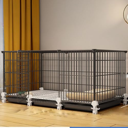 YPDOPORA Kleintierkäfig, Spezieller Hundekäfig Für Kleine Hunde, Mit Abnehmbarer Kunststoffschale Für Zuhause, Reisen, Draußen, Drinnen, Leicht Zu Reinigen,G YPDOPORA Kleintierkäfig, Spezieller Hundekäfig Für Kleine Hunde, Mit Abnehmbarer Kunststoffschale Für Zuhause, Reisen, Draußen, Drinnen, Leicht Zu Reinigen,G von YPDOPORA