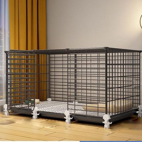 YPDOPORA Kleintierkäfig, Spezieller Hundekäfig Für Kleine Hunde, Mit Abnehmbarer Kunststoffschale Für Zuhause, Reisen, Draußen, Drinnen, Leicht Zu Reinigen,I YPDOPORA Kleintierkäfig, Spezieller Hundekäfig Für Kleine Hunde, Mit Abnehmbarer Kunststoffschale Für Zuhause, Reisen, Draußen, Drinnen, Leicht Zu Reinigen,I von YPDOPORA