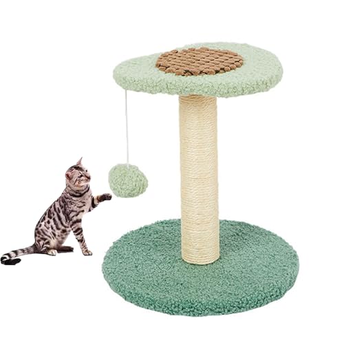 YPDOPORA Kratzbaum, Katzenturm Mit Mit Sisal Überzogenen Kratzbäumen, Katzenwohnung Mit Lustigem Katzenspielzeug Und Weicher Decke, Geeignet Für Kleine Räume,A YPDOPORA Kratzbaum, Katzenturm Mit Mit Sisal Überzogenen Kratzbäumen, Katzenwohnung Mit Lustigem Katzenspielzeug Und Weicher Decke, Geeignet Für Kleine Räume,A von YPDOPORA