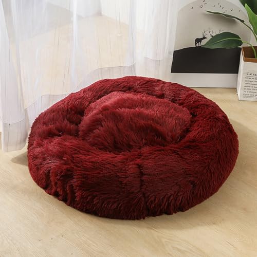 Langes Plüsch-Hundekissenbett, Runder, Flauschiger Hundeschlafkorb, Warme Haustiermatte, Niedliche, Leichte, Bequeme Hundehütte Mit Rutschfester Unterseite, Maschinenwaschbares Hundebett,E,XL Langes Plüsch-Hundekissenbett, Runder, Flauschiger Hundeschlafkorb, Warme Haustiermatte, Niedliche, Leichte, Bequeme Hundehütte Mit Rutschfester Unterseite, Maschinenwaschbares Hundebett,E,XL von YPDOPORA