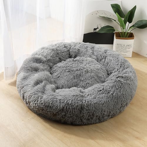 Langes Plüsch-Hundekissenbett, Runder, Flauschiger Hundeschlafkorb, Warme Haustiermatte, Niedliche, Leichte, Bequeme Hundehütte Mit Rutschfester Unterseite, Maschinenwaschbares Hundebett,T,XXS Langes Plüsch-Hundekissenbett, Runder, Flauschiger Hundeschlafkorb, Warme Haustiermatte, Niedliche, Leichte, Bequeme Hundehütte Mit Rutschfester Unterseite, Maschinenwaschbares Hundebett,T,XXS von YPDOPORA