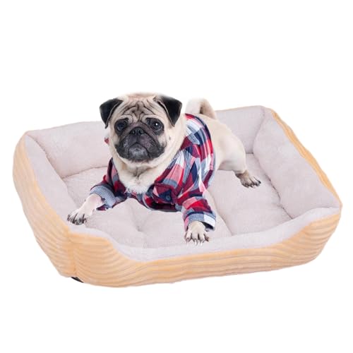 Orthopädisches Hundebett Für Mittelgroße Und Kleine Hunde, Rechteckiges, Waschbares Hundebett, Bequemes Und Atmungsaktives Haustiersofa, Orthopädisches Hundebett Mit Rutschfester Unterseite,C,M Orthopädisches Hundebett Für Mittelgroße Und Kleine Hunde, Rechteckiges, Waschbares Hundebett, Bequemes Und Atmungsaktives Haustiersofa, Orthopädisches Hundebett Mit Rutschfester Unterseite,C,M von YPDOPORA