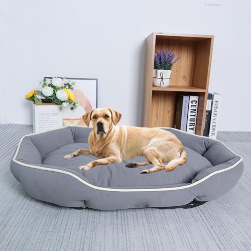 Pet Nest Wildlederimitat Haustierbett, Hundebett Und Katzenmatte, Haustierbett, Hunde- Und Katzenbett, Geeignet Für Alle Katzen Und Kleine Und Mittelgroße Hunde, Waschbares Haustierbett,Grau,L Pet Nest Wildlederimitat Haustierbett, Hundebett Und Katzenmatte, Haustierbett, Hunde- Und Katzenbett, Geeignet Für Alle Katzen Und Kleine Und Mittelgroße Hunde, Waschbares Haustierbett,Grau,L von YPDOPORA