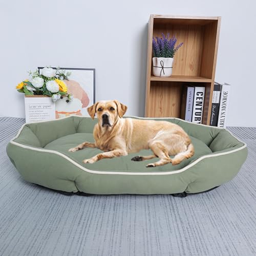 Pet Nest Wildlederimitat Haustierbett, Hundebett Und Katzenmatte, Haustierbett, Hunde- Und Katzenbett, Geeignet Für Alle Katzen Und Kleine Und Mittelgroße Hunde, Waschbares Haustierbett,Grün,L Pet Nest Wildlederimitat Haustierbett, Hundebett Und Katzenmatte, Haustierbett, Hunde- Und Katzenbett, Geeignet Für Alle Katzen Und Kleine Und Mittelgroße Hunde, Waschbares Haustierbett,Grün,L von YPDOPORA