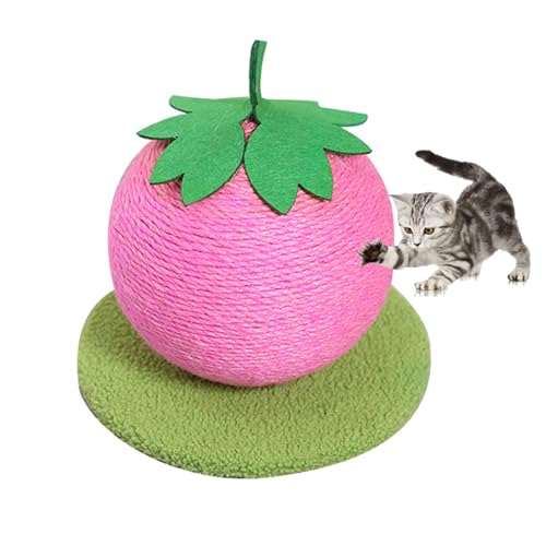 YPDOPORA Süßer Katzenkratzbaum, Fruchtform-Katzenkratzbaum Für Hauskatzen, Natur-Sisal-Kratzbaum, 10-Zoll-Kratzbaum Für Kätzchen,C YPDOPORA Süßer Katzenkratzbaum, Fruchtform-Katzenkratzbaum Für Hauskatzen, Natur-Sisal-Kratzbaum, 10-Zoll-Kratzbaum Für Kätzchen,C von YPDOPORA