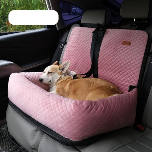 YPDOPORA Autositz Für Hunde, Haustier-Sitzerhöhung Für Kleine Und Mittelgroße Hunde, Der Autositz Für Hunde Ist Sicher Und Bequem Und Kann Zur Einfachen Reinigung Zerlegt Werden,Rosa YPDOPORA Autositz Für Hunde, Haustier-Sitzerhöhung Für Kleine Und Mittelgroße Hunde, Der Autositz Für Hunde Ist Sicher Und Bequem Und Kann Zur Einfachen Reinigung Zerlegt Werden,Rosa von YPDOPORA