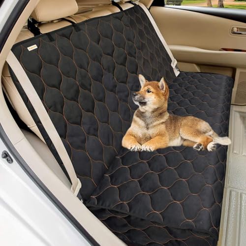 YPDOPORA Autositzbezug Für Hunde, Wasserdicht, Rutschfester Und Strapazierfähiger Autositzbezug Für Hunde in Universalgröße, Passend Für Autos, Lkws Und Suvs von YPDOPORA