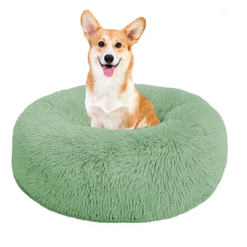 YPDOPORA Beruhigendes Hundebett Für Kleine Hunde – Anti-Angst-Donut-Kuscheltier, Wärmendes, Gemütliches, Weiches, Rundes Bett, Waschbares, Rutschfestes, Rundes, Flauschiges Plüsch-Katzenbett,D,S YPDOPORA Beruhigendes Hundebett Für Kleine Hunde – Anti-Angst-Donut-Kuscheltier, Wärmendes, Gemütliches, Weiches, Rundes Bett, Waschbares, Rutschfestes, Rundes, Flauschiges Plüsch-Katzenbett,D,S von YPDOPORA