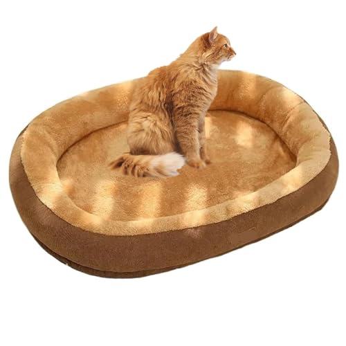 YPDOPORA Betten Für Katzen Und Hunde, Warmes Winter-Hundebett, Katzenschlafmatte, Weiches Hundehüttenkissen, Abnehmbare Und Waschbare Welpennestmatratze,Brown 1,L YPDOPORA Betten Für Katzen Und Hunde, Warmes Winter-Hundebett, Katzenschlafmatte, Weiches Hundehüttenkissen, Abnehmbare Und Waschbare Welpennestmatratze,Brown 1,L von YPDOPORA