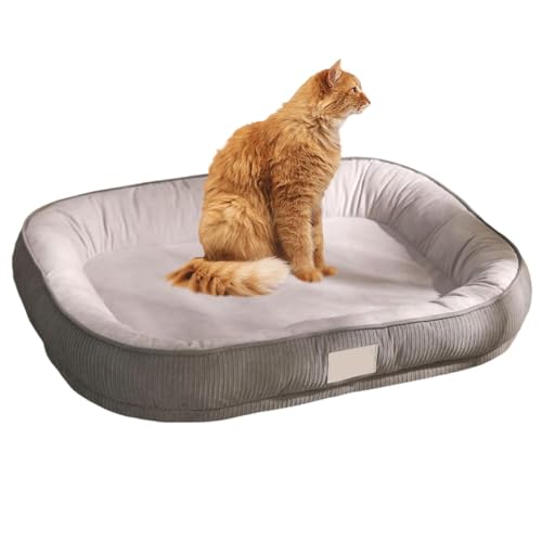 YPDOPORA Betten Für Katzen Und Hunde, Warmes Winter-Hundebett, Katzenschlafmatte, Weiches Hundehüttenkissen, Abnehmbare Und Waschbare Welpennestmatratze,Gray 2,M YPDOPORA Betten Für Katzen Und Hunde, Warmes Winter-Hundebett, Katzenschlafmatte, Weiches Hundehüttenkissen, Abnehmbare Und Waschbare Welpennestmatratze,Gray 2,M von YPDOPORA