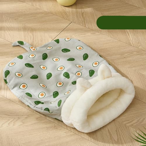 YPDOPORA Gemütlicher Haustierschlafsack, Weiches, Halbgeschlossenes Bett, Für Katzen, Kleine Hunde Und Kleine Haustiere, Leicht Zu Reinigen, Maschinenwaschbar,Grau YPDOPORA Gemütlicher Haustierschlafsack, Weiches, Halbgeschlossenes Bett, Für Katzen, Kleine Hunde Und Kleine Haustiere, Leicht Zu Reinigen, Maschinenwaschbar,Grau von YPDOPORA
