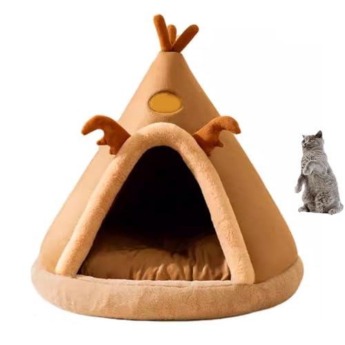 YPDOPORA Haustierbett, Weiches Kleines Tierhaus, Nest, Meerschweinchen, Hamster, Winter, Warm, Eichhörnchen, Kaninchen, Chinchilla, Ratte, Hirschförmiges Bett, Heimtierbedarf,M YPDOPORA Haustierbett, Weiches Kleines Tierhaus, Nest, Meerschweinchen, Hamster, Winter, Warm, Eichhörnchen, Kaninchen, Chinchilla, Ratte, Hirschförmiges Bett, Heimtierbedarf,M von YPDOPORA