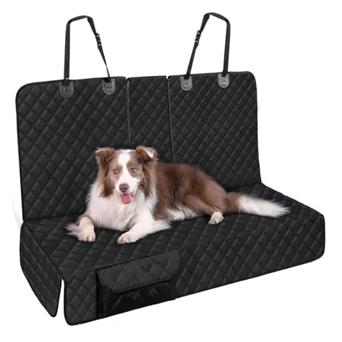 YPDOPORA Hunde Autositzbezug Für Rücksitz, Hundedecke Wasserdicht Und Kratzfest, Haustierdecke Für Hunde Im Auto, Universal Hundesitz Auto Mit Aufbewahrungstasche Für Auto SUV von YPDOPORA