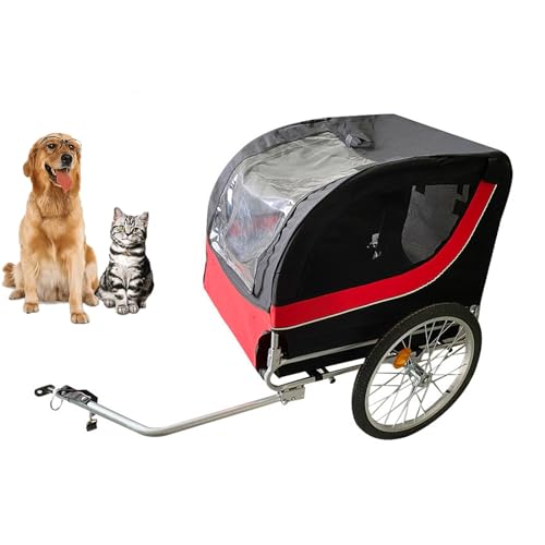 YPDOPORA Hunde-Kinderwagen, 2-In-1-Hundefahrrad Mit Reflektierendem Sicherheitslogo, Einfach Zusammenklappbar, Fahrradanhänger Und Jogger, Geeignet Für Kleine Und Mittelgroße Hunde,C YPDOPORA Hunde-Kinderwagen, 2-In-1-Hundefahrrad Mit Reflektierendem Sicherheitslogo, Einfach Zusammenklappbar, Fahrradanhänger Und Jogger, Geeignet Für Kleine Und Mittelgroße Hunde,C von YPDOPORA
