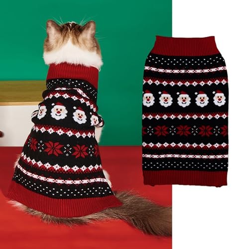 YPDOPORA Hunde-Weihnachts-Rentierweste Für Kleine Hunde, Schneeflocken-Haustierkostüme, V-Ausschnitt, Hundepullover Für Chihuahua, Yorkshire, Hundekleidung,D,L YPDOPORA Hunde-Weihnachts-Rentierweste Für Kleine Hunde, Schneeflocken-Haustierkostüme, V-Ausschnitt, Hundepullover Für Chihuahua, Yorkshire, Hundekleidung,D,L von YPDOPORA