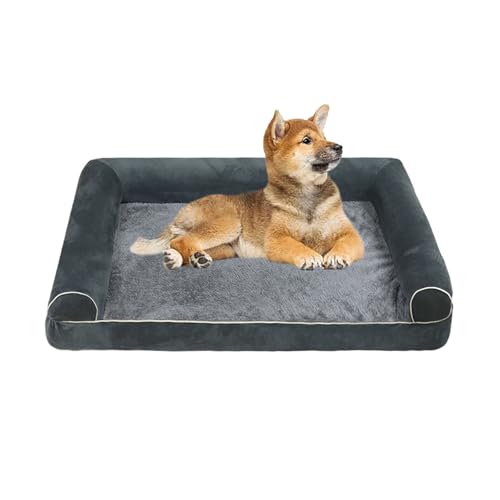 YPDOPORA Hundebett Für Couch, Hundedecke Für Couch, Großes Waschbares Hundesofabett, Weiche Nackenrolle, Hundenest Mit Baumwollfüllung, Warmes Haustier-Couchsofa,Schwarz,2XL YPDOPORA Hundebett Für Couch, Hundedecke Für Couch, Großes Waschbares Hundesofabett, Weiche Nackenrolle, Hundenest Mit Baumwollfüllung, Warmes Haustier-Couchsofa,Schwarz,2XL von YPDOPORA