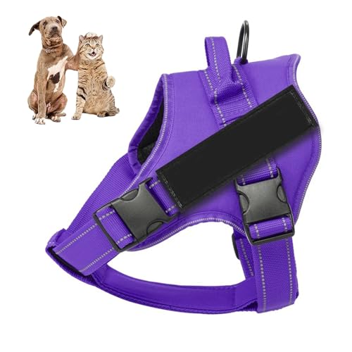 YPDOPORA Hundegeschirr, Kein Ziehen Mit 2 Leinenclips Und Patches, Verstellbar, Weich Gepolstert, Reflektierend, Kein Würgen Mit Leicht Zu Kontrollierendem Griff Für Hunde,D,L YPDOPORA Hundegeschirr, Kein Ziehen Mit 2 Leinenclips Und Patches, Verstellbar, Weich Gepolstert, Reflektierend, Kein Würgen Mit Leicht Zu Kontrollierendem Griff Für Hunde,D,L von YPDOPORA