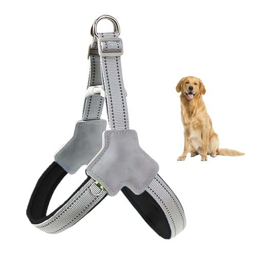 YPDOPORA Hundegeschirr Ohne Ziehen Und Würgen, Verstellbare, Weich Gepolsterte Geschirre, Reflektierendes Hundegeschirr, Weste Ohne Ziehen Mit Griff, Hundewestengeschirr,Schwarz,M YPDOPORA Hundegeschirr Ohne Ziehen Und Würgen, Verstellbare, Weich Gepolsterte Geschirre, Reflektierendes Hundegeschirr, Weste Ohne Ziehen Mit Griff, Hundewestengeschirr,Schwarz,M von YPDOPORA