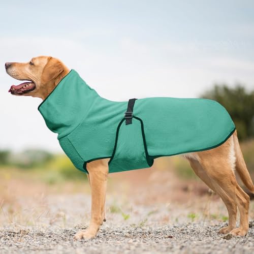 YPDOPORA Hundekleidung Für Den Winter, Warmer, Wattierter Mantel, Kuschelige Rollkragenjacke Für Hunde, Größe M, Bequemer, Weicher Haustiermantel Mit Verstellbarem Bauchgurt Für Spaziergänge,Blau,3XL YPDOPORA Hundekleidung Für Den Winter, Warmer, Wattierter Mantel, Kuschelige Rollkragenjacke Für Hunde, Größe M, Bequemer, Weicher Haustiermantel Mit Verstellbarem Bauchgurt Für Spaziergänge,Blau,3XL von YPDOPORA