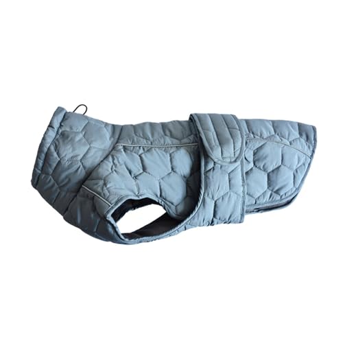 YPDOPORA Hundemäntel Für Große Hunde, Wasserdicht, Für Den Winter, Reflektierender Schneeanzug Mit Fleecefutter Und Wasserdichter Schicht, Verstellbare Reflektierende Jacke,Grau,2XL YPDOPORA Hundemäntel Für Große Hunde, Wasserdicht, Für Den Winter, Reflektierender Schneeanzug Mit Fleecefutter Und Wasserdichter Schicht, Verstellbare Reflektierende Jacke,Grau,2XL von YPDOPORA