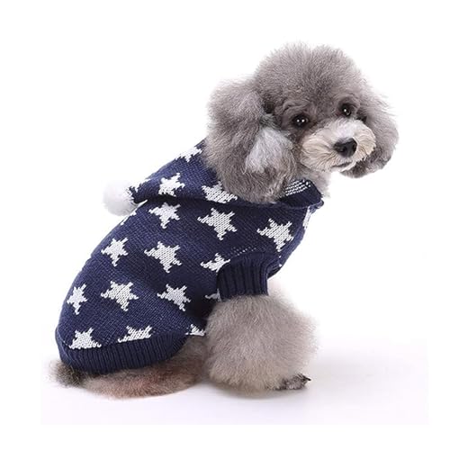 YPDOPORA Hundepullover, Weihnachts-Cartoon-Rentier-Pullover, Haustierkleidung, Bekleidung Und Accessoires Für Kleine Hunde,B,L YPDOPORA Hundepullover, Weihnachts-Cartoon-Rentier-Pullover, Haustierkleidung, Bekleidung Und Accessoires Für Kleine Hunde,B,L von YPDOPORA