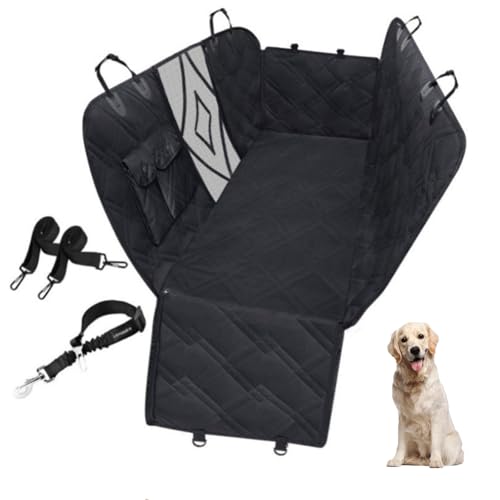 YPDOPORA Hundesitzbezug Mit Sichtfenster Aus Netzmaterial, Rücksitzbezüge Für Haustiere, 600D, Strapazierfähig, Wasserdicht, Kratzfest, rutschfest, Auto-Hängematte Für Hunde, Für Autos, Suvs Und Lkws YPDOPORA Hundesitzbezug Mit Sichtfenster Aus Netzmaterial, Rücksitzbezüge Für Haustiere, 600D, Strapazierfähig, Wasserdicht, Kratzfest, rutschfest, Auto-Hängematte Für Hunde, Für Autos, Suvs Und Lkws von YPDOPORA