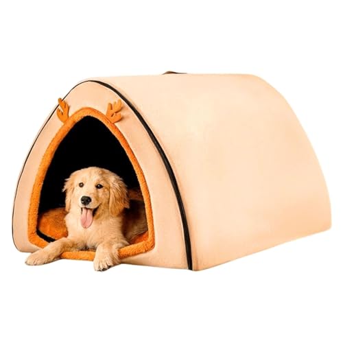 YPDOPORA Katzenbett Für Hauskatzen, rutschfeste Und Wasserabweisende Unterseite, Katzenhäuser Mit Griff Für Hauskatzen Oder -Hunde, Kätzchenzelt, Kaninchenbett, Große Katzenbetten Und -Möbel,Gelb,S YPDOPORA Katzenbett Für Hauskatzen, rutschfeste Und Wasserabweisende Unterseite, Katzenhäuser Mit Griff Für Hauskatzen Oder -Hunde, Kätzchenzelt, Kaninchenbett, Große Katzenbetten Und -Möbel,Gelb,S von YPDOPORA