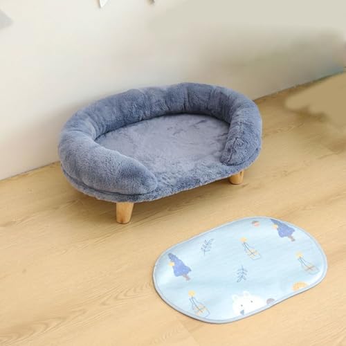 YPDOPORA Katzensofa Katzencoach Haustiersofa Katzencoach Katzenstuhl Katzencouch Bett Katzenschlafsofa Mit 4 Stabilen Holzbeinen, Geeignet Für Kleine Katzen Und Hunde,Grau,S YPDOPORA Katzensofa Katzencoach Haustiersofa Katzencoach Katzenstuhl Katzencouch Bett Katzenschlafsofa Mit 4 Stabilen Holzbeinen, Geeignet Für Kleine Katzen Und Hunde,Grau,S von YPDOPORA