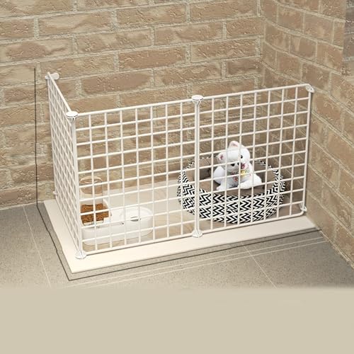 YPDOPORA Kleintier-Laufstall, Stacheldraht-Hundekäfig, DIY-Haustiergehege, Frei Erweiterbar Und Einfach Zu Montieren, Mit Anti-Rutsch-Aufklebern,I YPDOPORA Kleintier-Laufstall, Stacheldraht-Hundekäfig, DIY-Haustiergehege, Frei Erweiterbar Und Einfach Zu Montieren, Mit Anti-Rutsch-Aufklebern,I von YPDOPORA