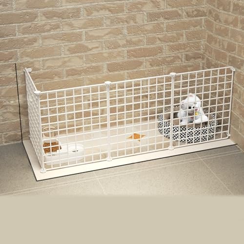 YPDOPORA Kleintier-Laufstall, Stacheldraht-Hundekäfig, DIY-Haustiergehege, Frei Erweiterbar Und Einfach Zu Montieren, Mit Anti-Rutsch-Aufklebern,N YPDOPORA Kleintier-Laufstall, Stacheldraht-Hundekäfig, DIY-Haustiergehege, Frei Erweiterbar Und Einfach Zu Montieren, Mit Anti-Rutsch-Aufklebern,N von YPDOPORA