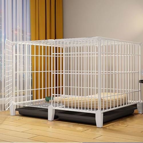 YPDOPORA Kleintierkäfig, Spezieller Hundekäfig Für Kleine Hunde, Mit Abnehmbarer Kunststoffschale Für Zuhause, Reisen, Draußen, Drinnen, Leicht Zu Reinigen,B YPDOPORA Kleintierkäfig, Spezieller Hundekäfig Für Kleine Hunde, Mit Abnehmbarer Kunststoffschale Für Zuhause, Reisen, Draußen, Drinnen, Leicht Zu Reinigen,B von YPDOPORA