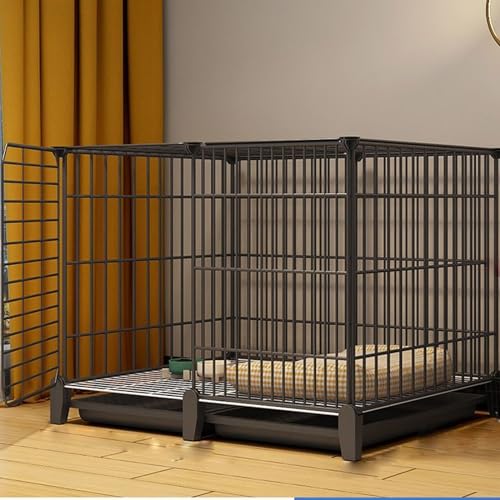 YPDOPORA Kleintierkäfig, Spezieller Hundekäfig Für Kleine Hunde, Mit Abnehmbarer Kunststoffschale Für Zuhause, Reisen, Draußen, Drinnen, Leicht Zu Reinigen,E YPDOPORA Kleintierkäfig, Spezieller Hundekäfig Für Kleine Hunde, Mit Abnehmbarer Kunststoffschale Für Zuhause, Reisen, Draußen, Drinnen, Leicht Zu Reinigen,E von YPDOPORA