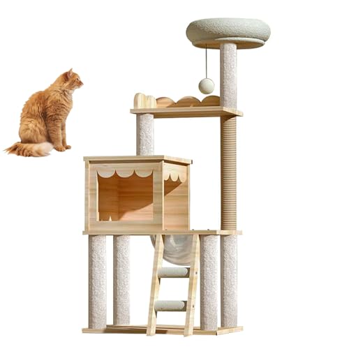 YPDOPORA Leicht Zu Reinigender Katzenkletterrahmen, Großes Katzennest, Für Alle Jahreszeiten Geeignet, Katzenkratzbrett, Katzenkletterrahmen, Katzenbaum-Kletterturm-Aktivitätszentrum YPDOPORA Leicht Zu Reinigender Katzenkletterrahmen, Großes Katzennest, Für Alle Jahreszeiten Geeignet, Katzenkratzbrett, Katzenkletterrahmen, Katzenbaum-Kletterturm-Aktivitätszentrum von YPDOPORA