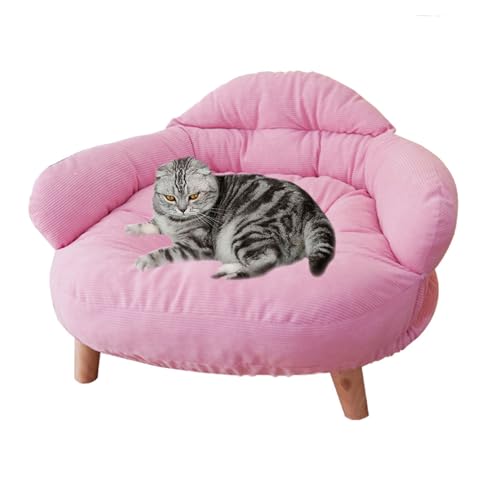 YPDOPORA Loungesessel, Haustiermöbel, Abnehmbarer Zwingerrahmen, Mittelgroß, Waschbar, Haustier-Sofabett, Weiches Hunde-/Katzenbett, Waschbar Für Den Innenbereich, Für Hunde,Rosa,XL YPDOPORA Loungesessel, Haustiermöbel, Abnehmbarer Zwingerrahmen, Mittelgroß, Waschbar, Haustier-Sofabett, Weiches Hunde-/Katzenbett, Waschbar Für Den Innenbereich, Für Hunde,Rosa,XL von YPDOPORA