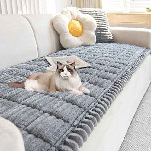 YPDOPORA Lustige, Flauschige Sofabezüge Für Haustiere, Hunde-/Haustiermatte, Baumwollschutz, Bett-/Sofabezug, Rutschfester Sofabezug Für Hunde, Waschbar, Haustierfreundlicher Sofabezug,Grau,S YPDOPORA Lustige, Flauschige Sofabezüge Für Haustiere, Hunde-/Haustiermatte, Baumwollschutz, Bett-/Sofabezug, Rutschfester Sofabezug Für Hunde, Waschbar, Haustierfreundlicher Sofabezug,Grau,S von YPDOPORA