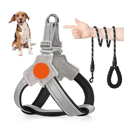YPDOPORA No Pull Hundegeschirr, Hundegeschirr Halsband Und Leine Set Step-In Haustiergeschirr Für Kleine Mittelgroße Hunde Und Katzen Zum Spazierengehen Im Freien, Hundewestengeschirre,Schwarz,M YPDOPORA No Pull Hundegeschirr, Hundegeschirr Halsband Und Leine Set Step-In Haustiergeschirr Für Kleine Mittelgroße Hunde Und Katzen Zum Spazierengehen Im Freien, Hundewestengeschirre,Schwarz,M von YPDOPORA