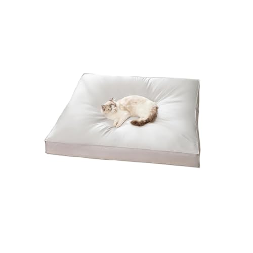 YPDOPORA Orthopädisches Hundebett, Groß, Memory Foam-Füllung, wasserdichte Hundebetten Mit Abnehmbarem, Waschbarem Bezug Und Rutschfester Unterseite Für Kleine, Mittelgroße Und Große Hunde,Grau,S von YPDOPORA