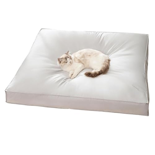 YPDOPORA Orthopädisches Hundebett, Groß, Memory Foam-Füllung, wasserdichte Hundebetten Mit Abnehmbarem, Waschbarem Bezug Und Rutschfester Unterseite Für Kleine, Mittelgroße Und Große Hunde,Grau,XL von YPDOPORA
