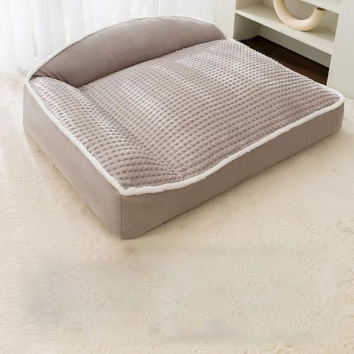 YPDOPORA Orthopädisches Hundebett Für Große Hunde – Waschbare Hundesofas, Stützendes Haustier-Couchbett Aus Schaumstoff Mit Abnehmbarem, Waschbarem Bezug, Wasserdichtem Futter,Grau,3XL YPDOPORA Orthopädisches Hundebett Für Große Hunde – Waschbare Hundesofas, Stützendes Haustier-Couchbett Aus Schaumstoff Mit Abnehmbarem, Waschbarem Bezug, Wasserdichtem Futter,Grau,3XL von YPDOPORA