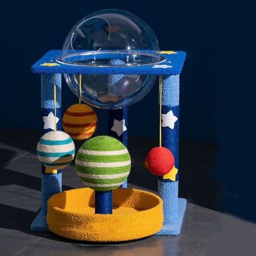 YPDOPORA Pet Lifestyle Products Kratzbaum Katzenturm-Aktivitätszentrum, Kleines 2-Stöckiges Katzenklettergerüst Katzenbaum, Kreatives Süßes Katzenbett, Mondruheplattform, Kratzen,M YPDOPORA Pet Lifestyle Products Kratzbaum Katzenturm-Aktivitätszentrum, Kleines 2-Stöckiges Katzenklettergerüst Katzenbaum, Kreatives Süßes Katzenbett, Mondruheplattform, Kratzen,M von YPDOPORA